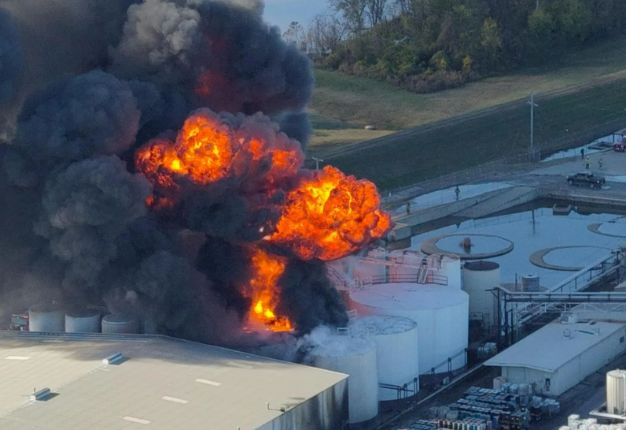 large scale fire